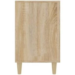 TRUE DEAL Buffet Chêne Sonoma 100x36x60 Cm Bois D'ingénierie 8 TRUE DEAL Buffet Chêne Sonoma 100x36x60 Cm Bois D'ingénierie -Buffet et enfilade Soldes 67298592 4