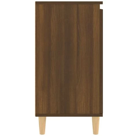 TRUE DEAL Buffet Chêne Marron 60x35x70 Cm Bois D'ingénierie 4 TRUE DEAL Buffet Chêne Marron 60x35x70 Cm Bois D'ingénierie – Image 4