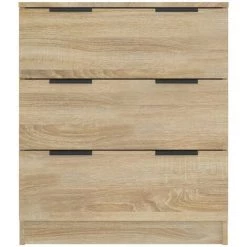 TRUE DEAL Buffet Chêne Sonoma 60x30x70 Cm Bois D'ingénierie 9 TRUE DEAL Buffet Chêne Sonoma 60x30x70 Cm Bois D'ingénierie -Buffet et enfilade Soldes 67301725 5