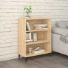 TRUE DEAL Buffet Chêne Sonoma 69,5x32,5x90 Cm Bois D'ingénierie