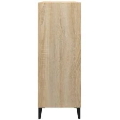 TRUE DEAL Buffet Chêne Sonoma 69,5x32,5x90 Cm Bois D'ingénierie -Buffet et enfilade Soldes 67305216 4
