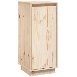 TRUE DEAL Buffets 2 Pcs 31,5x34x75 Cm Bois Massif De Pin -Buffet et enfilade Soldes 67305307 4