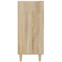 TRUE DEAL Buffet Chêne Sonoma 90x34x80 Cm Bois D'ingénierie -Buffet et enfilade Soldes 67305529 5
