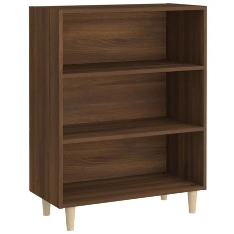 TRUE DEAL Buffet Chêne Marron 69,5x32,5x90 Cm Bois D'ingénierie 2 TRUE DEAL Buffet Chêne Marron 69,5x32,5x90 Cm Bois D'ingénierie – Image 2