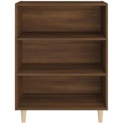 TRUE DEAL Buffet Chêne Marron 69,5x32,5x90 Cm Bois D'ingénierie 7 TRUE DEAL Buffet Chêne Marron 69,5x32,5x90 Cm Bois D'ingénierie -Buffet et enfilade Soldes 67305690 3