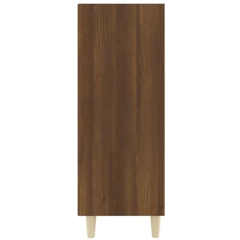 TRUE DEAL Buffet Chêne Marron 69,5x32,5x90 Cm Bois D'ingénierie 4 TRUE DEAL Buffet Chêne Marron 69,5x32,5x90 Cm Bois D'ingénierie – Image 4