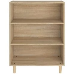 TRUE DEAL Buffet Chêne Sonoma 69,5x32,5x90 Cm Bois D'ingénierie -Buffet et enfilade Soldes 67307083 3