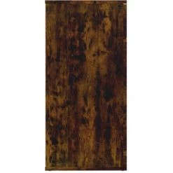 TRUE DEAL Buffet Chêne Fumé 80x36x75 Cm Bois D'ingénierie -Buffet et enfilade Soldes 67307308 4