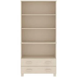 TRUE DEAL Buffet Bois Massif De Pin Marron Miel -Buffet et enfilade Soldes 67308081 5