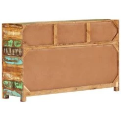 TRUE DEAL Buffet 110x30x65 Cm Bois Massif De Récupération -Buffet et enfilade Soldes 67309043 5