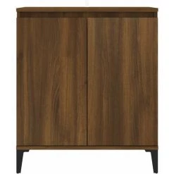 TRUE DEAL Buffet Chêne Marron 60x35x70 Cm Bois D'ingénierie 7 TRUE DEAL Buffet Chêne Marron 60x35x70 Cm Bois D'ingénierie -Buffet et enfilade Soldes 67309968 3