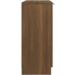 TRUE DEAL Buffet Chêne Marron 60x30x70 Cm Bois D'ingénierie 8 TRUE DEAL Buffet Chêne Marron 60x30x70 Cm Bois D'ingénierie -Buffet et enfilade Soldes 67310468 4