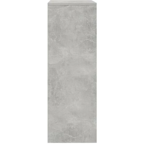 DOC&ET² Buffet Avec 6 Tiroirs Gris Béton 50x34x96 Cm Aggloméré - Gris 5 DOC&ET² Buffet Avec 6 Tiroirs Gris Béton 50x34x96 Cm Aggloméré - Gris – Image 5