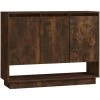 DOC&ET² Buffet Chêne Fumé 97x31x75 Cm Aggloméré - Brun