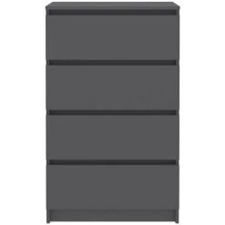 DOC&ET² Buffet Gris 60x35x98.5 Cm Bois D'ingénierie - Gris 8 DOC&ET² Buffet Gris 60x35x98.5 Cm Bois D'ingénierie - Gris -Buffet et enfilade Soldes 67323984 4