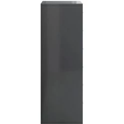 DOC&ET² Buffet Avec 6 Tiroirs Gris Brillant 50x34x96 Cm Aggloméré - Gris 9 DOC&ET² Buffet Avec 6 Tiroirs Gris Brillant 50x34x96 Cm Aggloméré - Gris -Buffet et enfilade Soldes 67323985 5