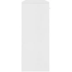 DOC&ET² Buffet Blanc 110x30x75 Cm Aggloméré - Blanc -Buffet et enfilade Soldes 67323990 5