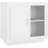 DOC&ET² Buffet Blanc 80x40x75 Cm - Blanc