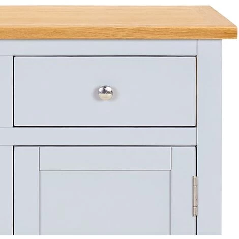 MAISONCHIC Buffet De Cuisine Contemporain - Buffet Bas Commode 110x33,5x70 Cm Bois De Chêne Massif 5 MAISONCHIC Buffet De Cuisine Contemporain - Buffet Bas Commode 110x33,5x70 Cm Bois De Chêne Massif – Image 5