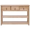 VIDAXL Buffet 108x30x76 Cm Bois De Paulownia Massif - Brun