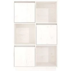 VIDAXL Buffet Blanc 74x35x117 Cm Bois Massif De Pin - Blanc 9 VIDAXL Buffet Blanc 74x35x117 Cm Bois Massif De Pin - Blanc -Buffet et enfilade Soldes 67702122 5