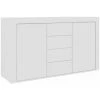 VIDAXL Buffet Blanc 120x36x69 Cm Aggloméré - Blanc