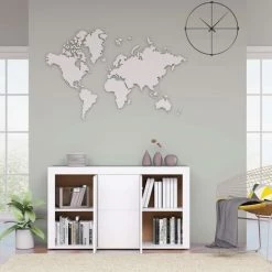 VIDAXL Buffet Blanc 120x36x69 Cm Aggloméré - Blanc -Buffet et enfilade Soldes 67702428 3