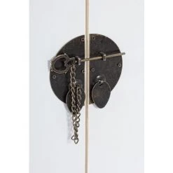 LES TENDANCES Bahut Bois MDF Blanc 2 Portes 6 Tiroirs Peno L 63 Cm -Buffet et enfilade Soldes 67890173 4