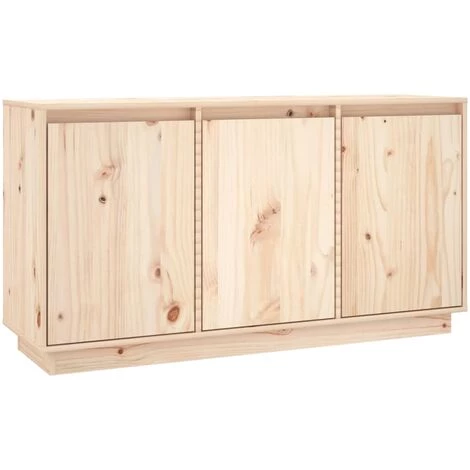 LangRay Meubles Buffet 111x34x60 Cm Bois Massif De Pin 2 LangRay Meubles Buffet 111x34x60 Cm Bois Massif De Pin – Image 2