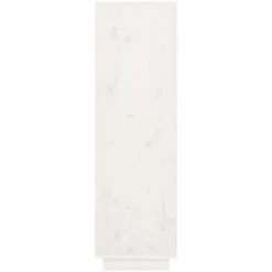 LangRay Meubles Buffet Blanc 38x35x117 Cm Bois Massif De Pin 8 LangRay Meubles Buffet Blanc 38x35x117 Cm Bois Massif De Pin -Buffet et enfilade Soldes 68278395 4