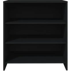 LangRay Meubles Buffet Noir 70x40,5x75 Cm Aggloméré -Buffet et enfilade Soldes 68278562 5