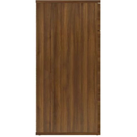 LangRay Meubles Buffet Chêne Marron 80x36x75 Cm Bois D'ingénierie 4 LangRay Meubles Buffet Chêne Marron 80x36x75 Cm Bois D'ingénierie – Image 4