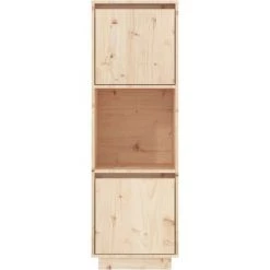 LangRay Meubles Buffet 38x35x117 Cm Bois Massif De Pin 7 LangRay Meubles Buffet 38x35x117 Cm Bois Massif De Pin -Buffet et enfilade Soldes 68279621 3