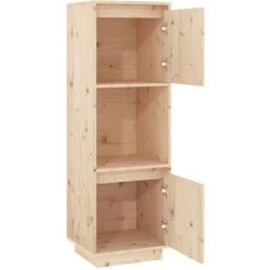 LangRay Meubles Buffet 38x35x117 Cm Bois Massif De Pin 9 LangRay Meubles Buffet 38x35x117 Cm Bois Massif De Pin -Buffet et enfilade Soldes 68279621 5