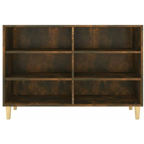 LangRay Meubles Buffet Chêne Fumé 103,5x35x70 Cm Aggloméré 4 LangRay Meubles Buffet Chêne Fumé 103,5x35x70 Cm Aggloméré – Image 4
