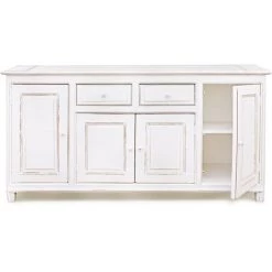 LES TENDANCES Buffet En Bois De Manguier 2 Tiroirs 4 Portes Paula L 180 Cm 8 LES TENDANCES Buffet En Bois De Manguier 2 Tiroirs 4 Portes Paula L 180 Cm -Buffet et enfilade Soldes 68569923 4