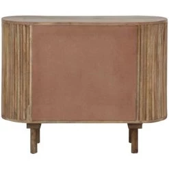 DRAWER Buffet Arrondi 2 Portes En Bois L100cm - Kélibia - Couleur - Bois -Buffet et enfilade Soldes 68582066 5