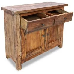 VidaXL Buffet Bois De Récupération Massif 75 X 30 X 65 Cm - Brun 7 VidaXL Buffet Bois De Récupération Massif 75 X 30 X 65 Cm - Brun -Buffet et enfilade Soldes 7373201 3