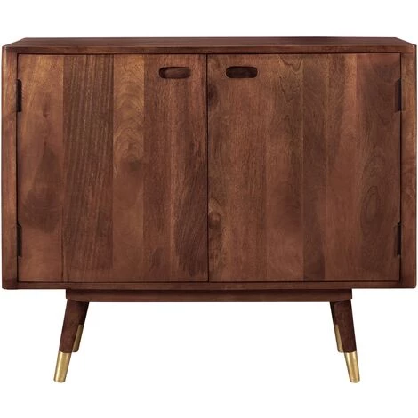 RENDEZ VOUS DéCO Buffet Colombo En Bois Massif - Marron 1 RENDEZ VOUS DéCO Buffet Colombo En Bois Massif - Marron