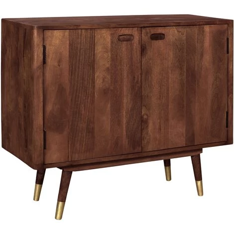 RENDEZ VOUS DéCO Buffet Colombo En Bois Massif - Marron 3 RENDEZ VOUS DéCO Buffet Colombo En Bois Massif - Marron – Image 3