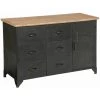 Commode Torof Esprit Récup - Atmosphera - Noir